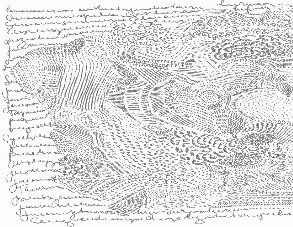 fouillis écriture cadré